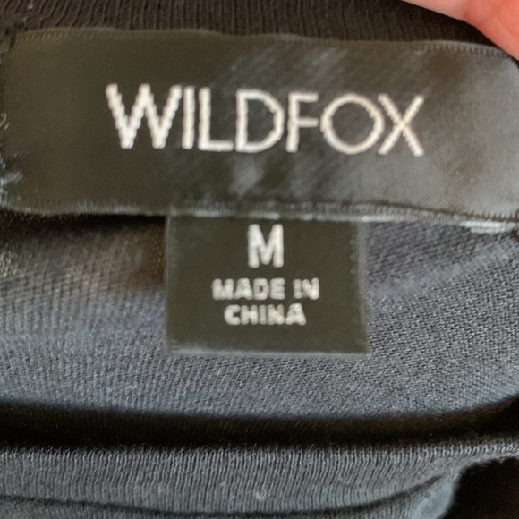 NWT WildFox Keke Easy Does It jet black graphic retro heart tee - Picture 4 of 5